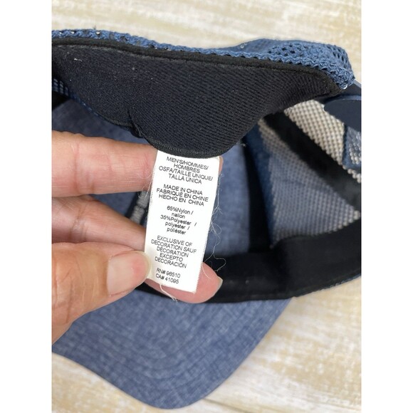 Under Armour Project The Rock Brahma Bull Snapback Blue Mesh Trucker Cap Hat - Picture 5 of 8